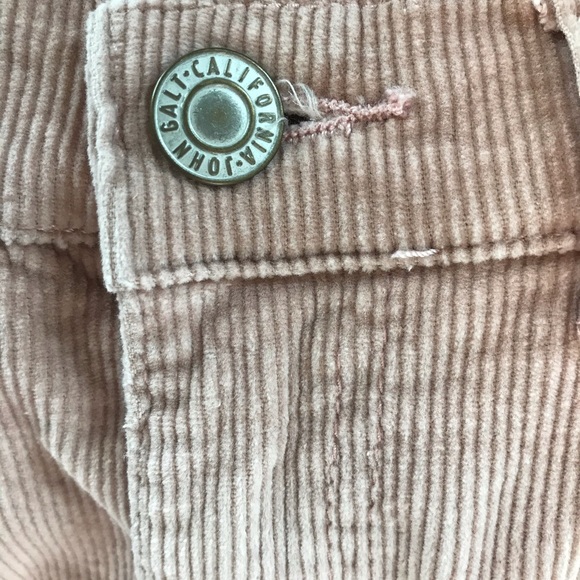 Brandy Melville light pink corduroy skirt - Picture 3 of 7